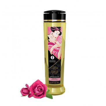 Ulei masaj erotic, 240ml, aroma de petale de trandafiri, Aphrodisa, Sunga - Erotic Emporium