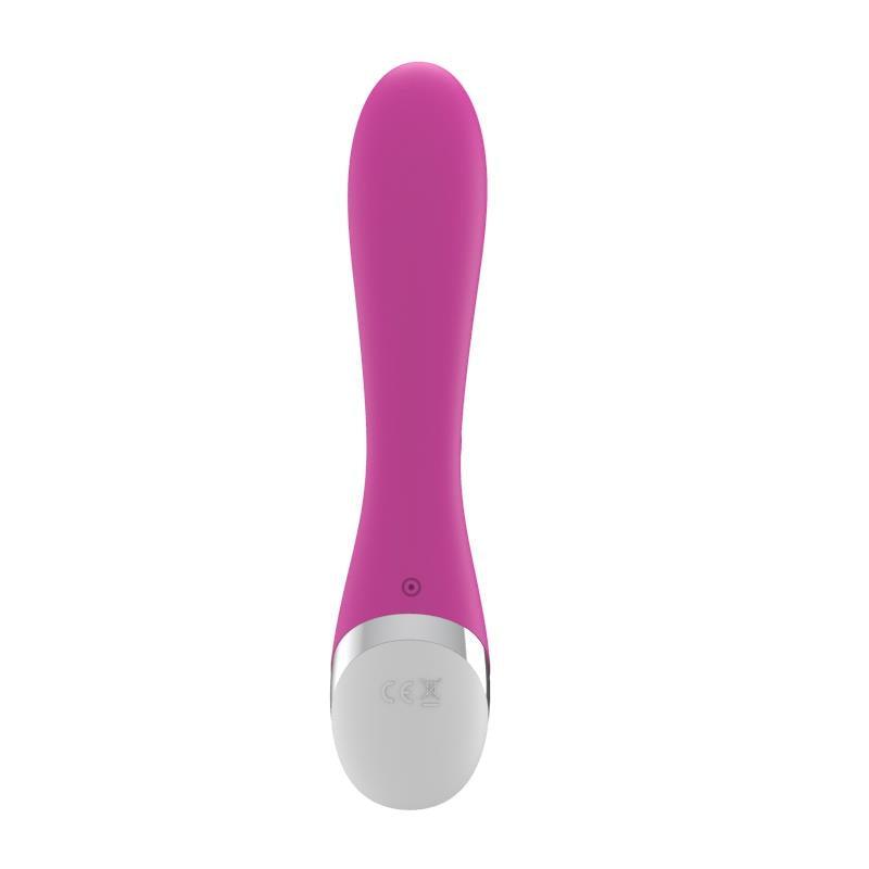 Vibrator punct G, silicon, roz, 19 cm, Dual Vibe Rabbit, A-Gusto - Erotic Emporium