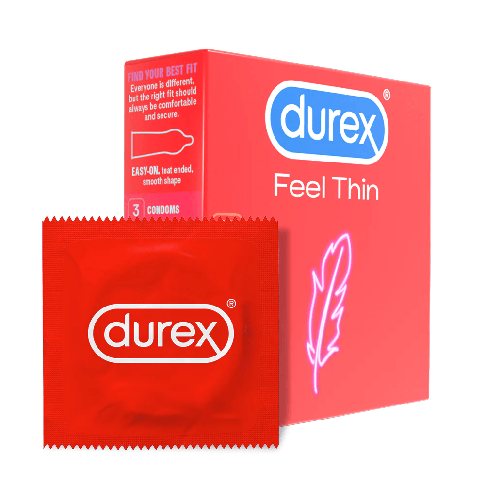 Prezervative Durex Feel Thin 3 bucati - Erotic Emporium