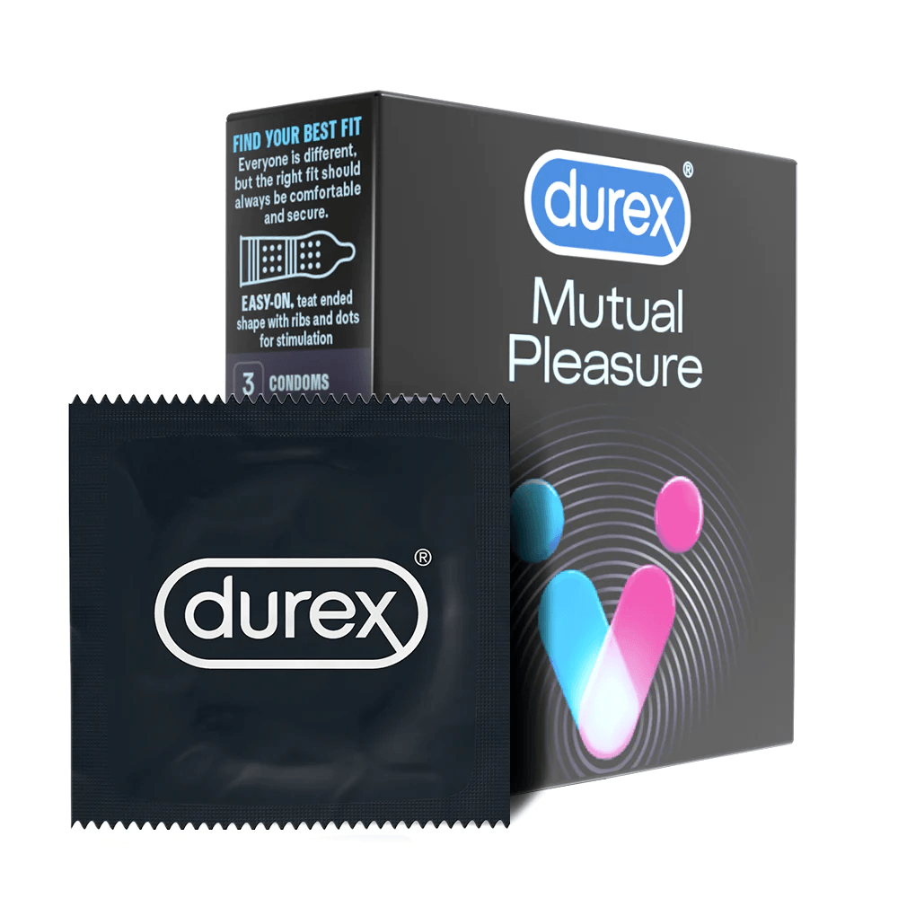 Prezervative Durex Mutual Pleasure 3 bucati - Erotic Emporium