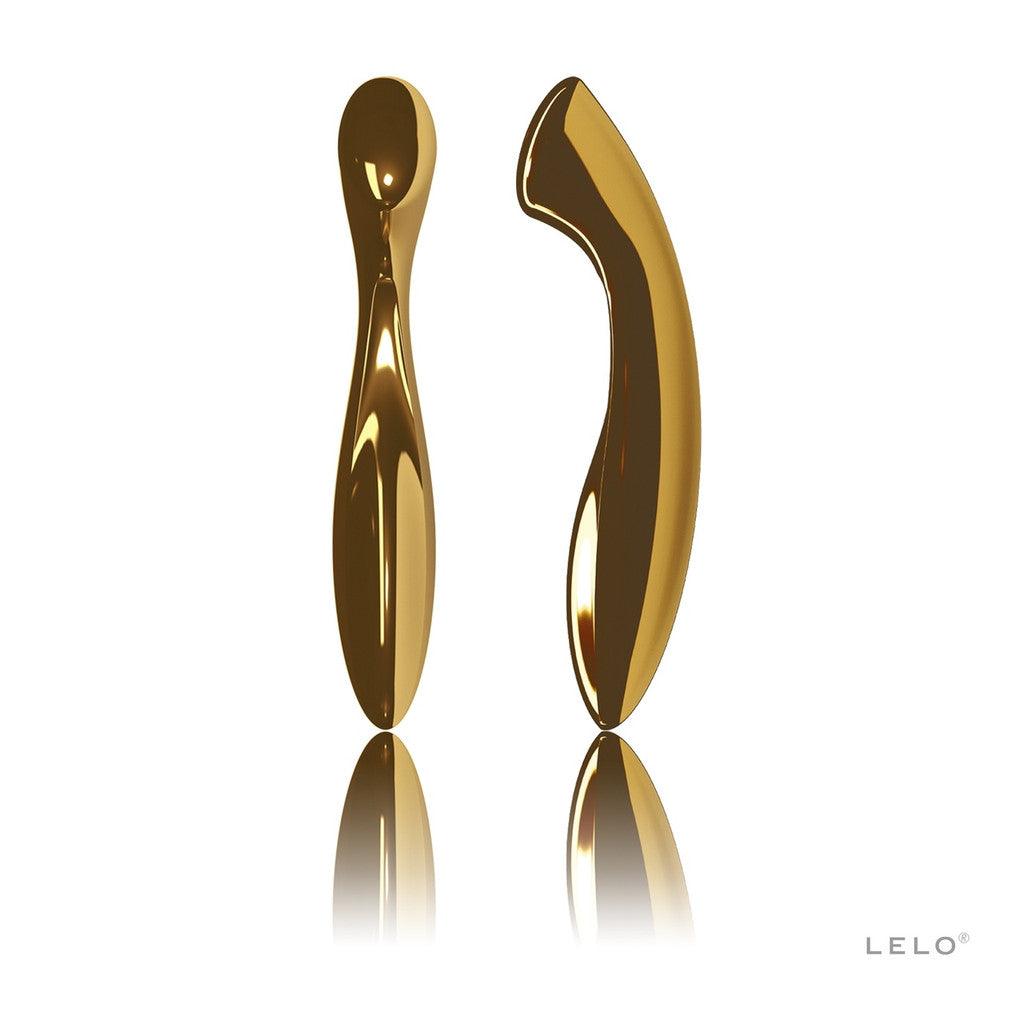 LELO Olga 24K Gold, vibrator si stimulator clitoridian - Erotic Emporium