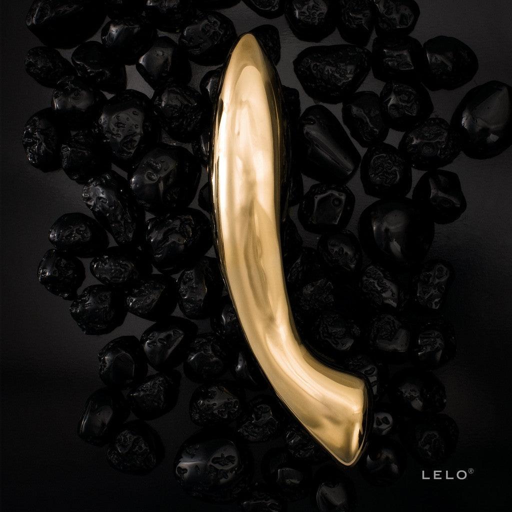 LELO Olga 24K Gold, vibrator si stimulator clitoridian - Erotic Emporium