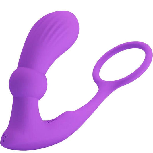 Pretty love - warren violet anal ring  vibrator, 1, EroticEmporium.ro