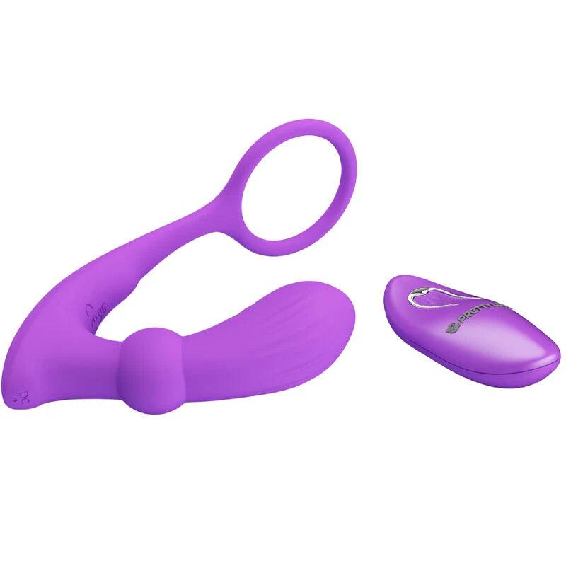 Pretty love - warren violet anal ring  vibrator, 3, EroticEmporium.ro