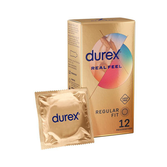 Prezervative Durex Real Feel 12 bucati - Erotic Emporium