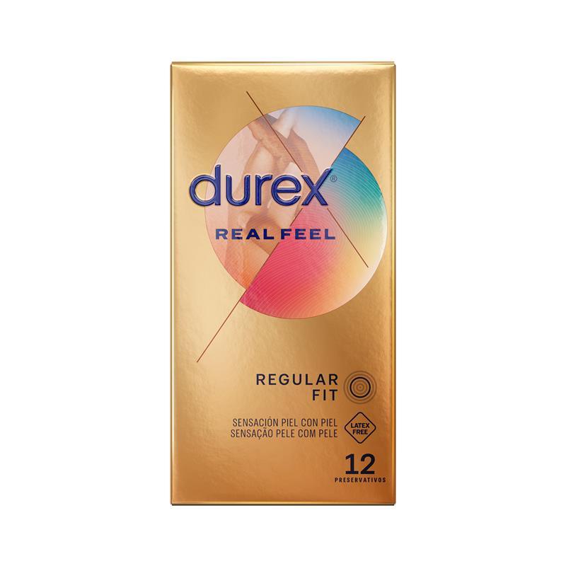 Prezervative Durex Real Feel 12 bucati - Erotic Emporium