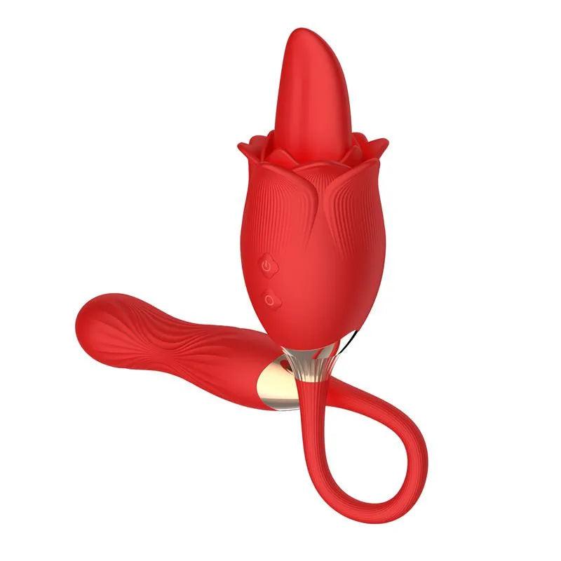 Stimulator clitoris dublu, Silicon, Swinging Egg, 10 functii vibratie, 10 functii miscare, USB, Martinella, InToYou - Erotic Emporium