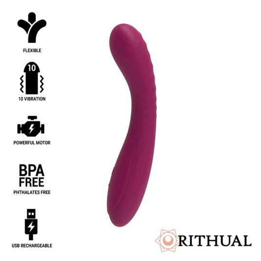 RITHUAL - ORCHID RECHARGEABLE G-POINT KRIYA STIMULATOR, 1, EroticEmporium.ro