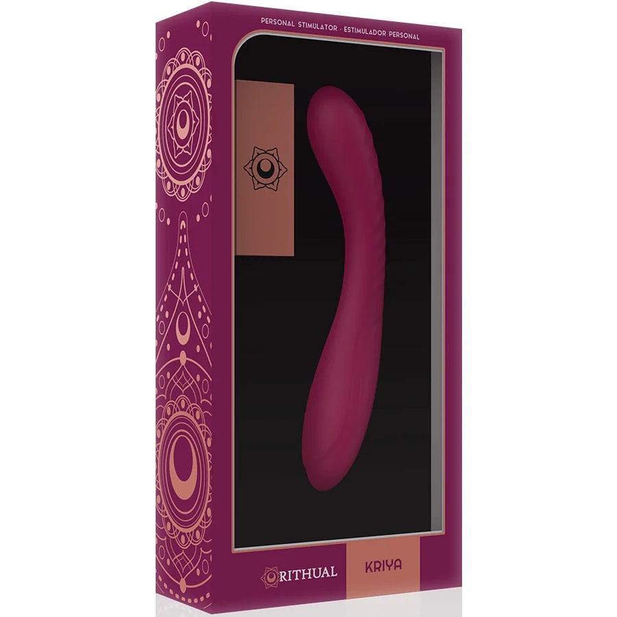 RITHUAL - ORCHID RECHARGEABLE G-POINT KRIYA STIMULATOR, 9, EroticEmporium.ro