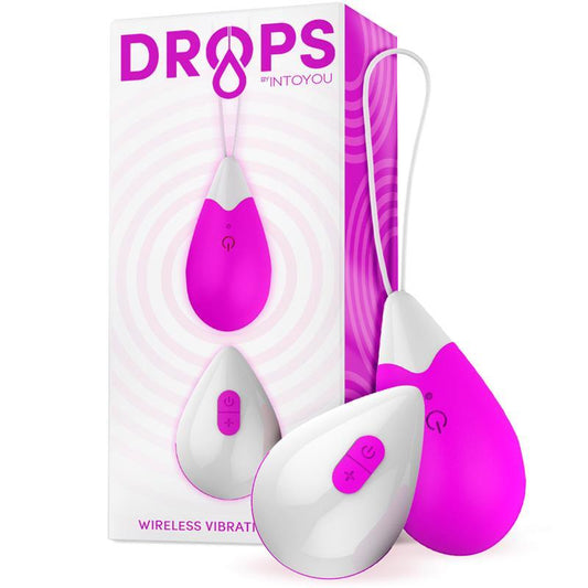 Droops Vibrating Egg Remote Control USB, Silicon, Mov, InToYou - Erotic Emporium