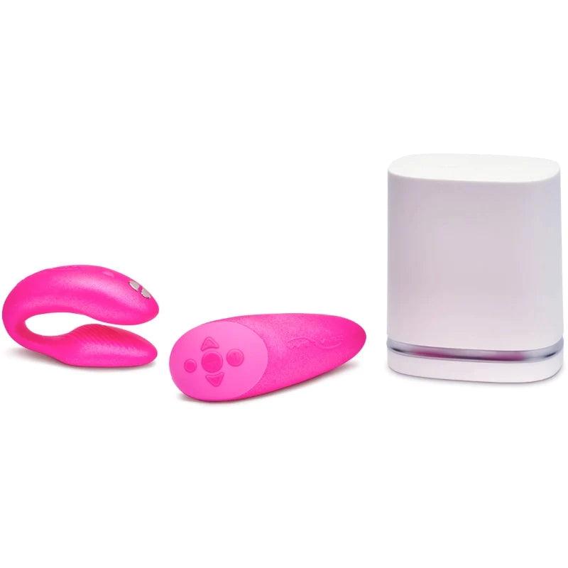 We-vibe - chorus vibrator for couples with squeeze control pink, 3, EroticEmporium.ro