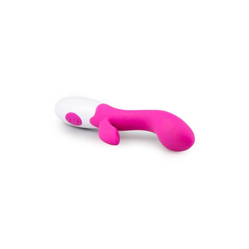 Vibrator punct G, silicon, roz, 20cm, 10 functii, Lily Vibe, EasyToys - Erotic Emporium