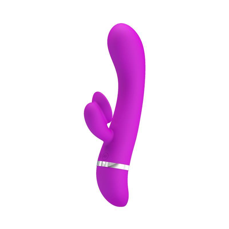 Vibrator punct G, silicon, mov, 18 cm, 30 functii, Bert, PrettyLove - Erotic Emporium