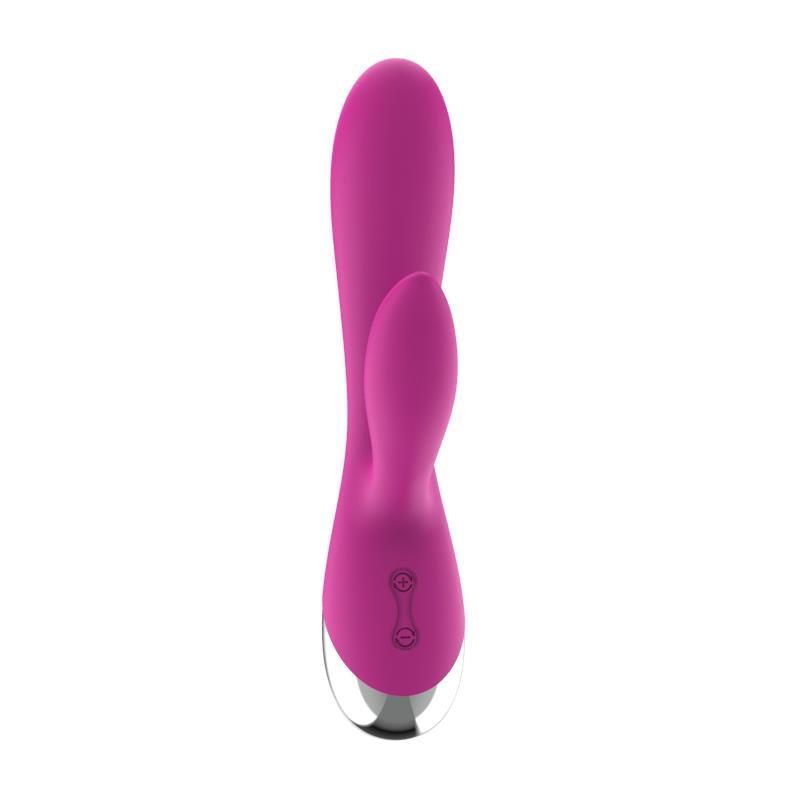 Vibrator punct G, roz, 19 cm, silicon, A-Gusto - Erotic Emporium