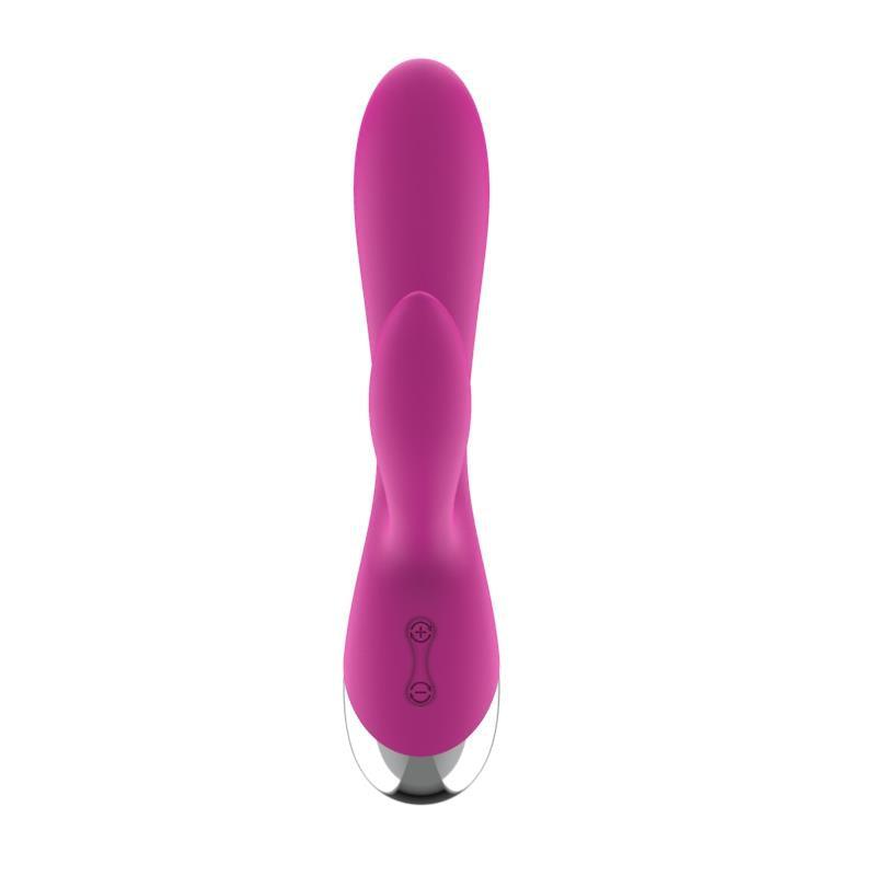 Vibrator punct G, roz, 19 cm, silicon, A-Gusto - Erotic Emporium