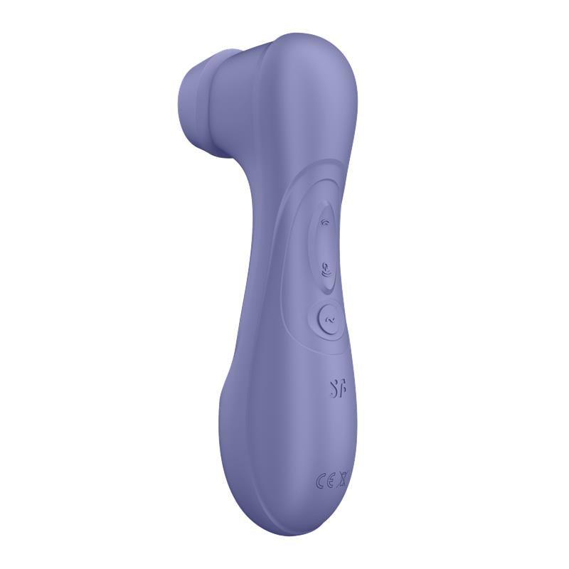 Satisfyer, Vibrator clitoris, plastic, mov, Pro 2 Gene 3 Liquid Air Technology Suction and Vibration App Connect - Erotic Emporium