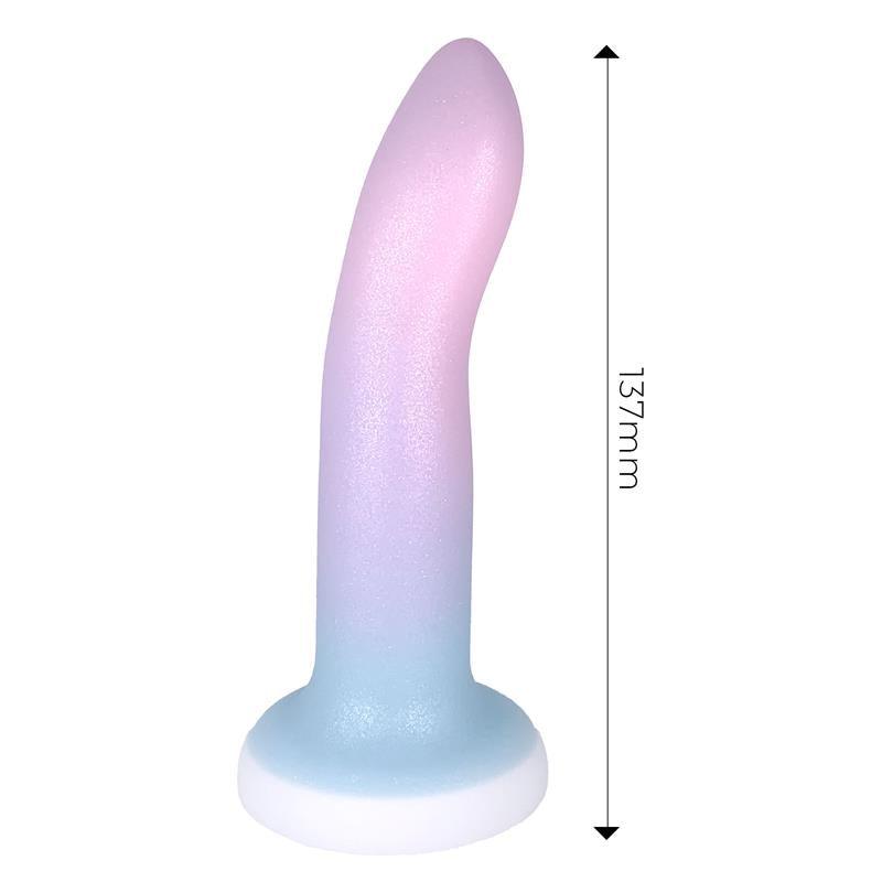 Dildo, silicon, gradient culoare, compatibil ham strap-on, Dildox by Engily Ross - Erotic Emporium