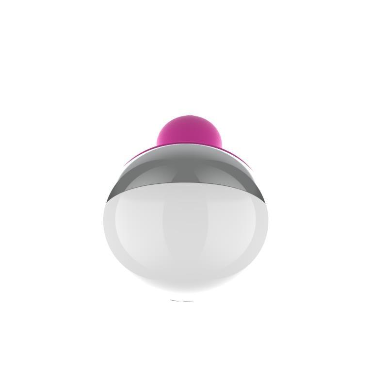 vibrator punct G, roz, 19 cm, silicon, A-Gusto