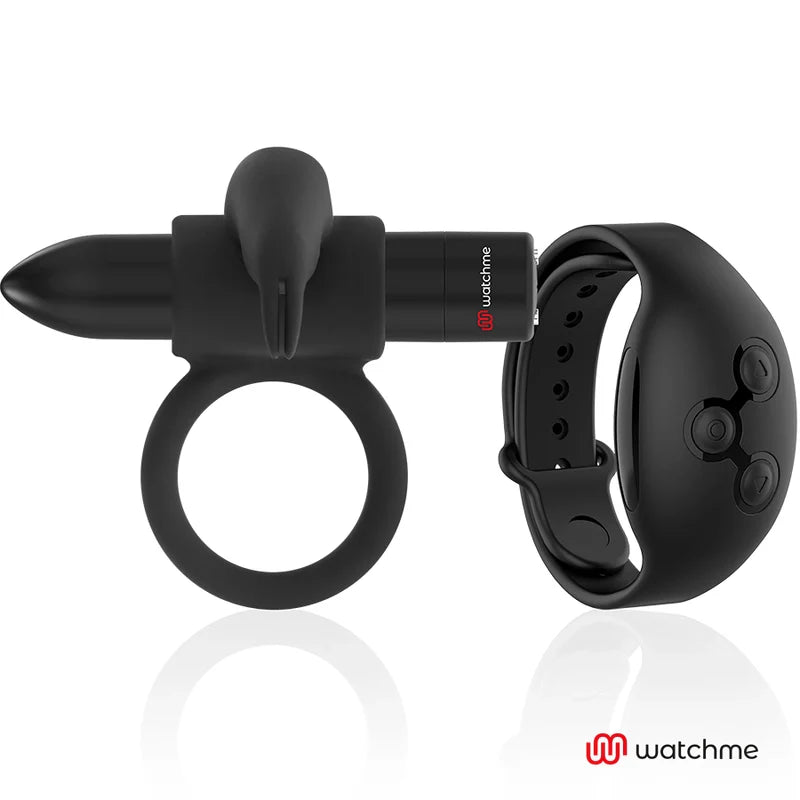 Blacksilver - burton remote control cockring watchme, 1, EroticEmporium.ro