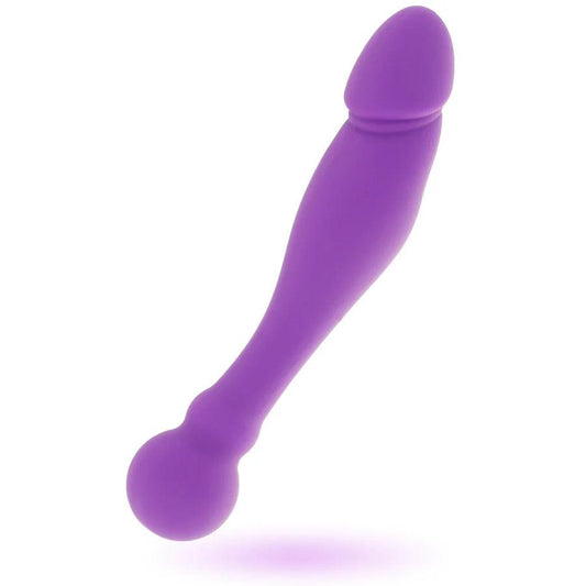 Intense - silicone rick dual lilac, 1, EroticEmporium.ro