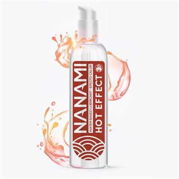 Lubrifiant, Nanami Lubrifiant pe Baza de Apa cu efect de caldura 150 ml - Erotic Emporium