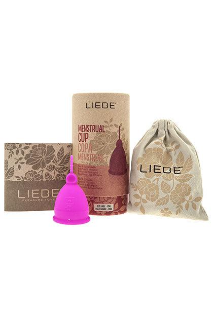 Cupă Menstruală, LIEBE, roz, mărime L, 30 ml - Erotic Emporium