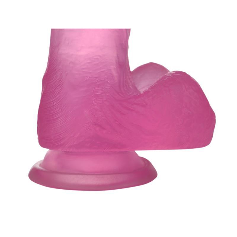Dildo, TPE, roz, 17x3,5 cm, Jelly Studs, LoveToy - Erotic Emporium
