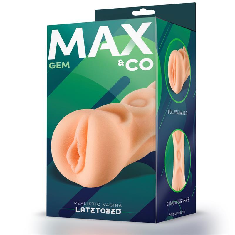 Masturbator barbati, Silicon, LateToBed Gem Vagin - Erotic Emporium