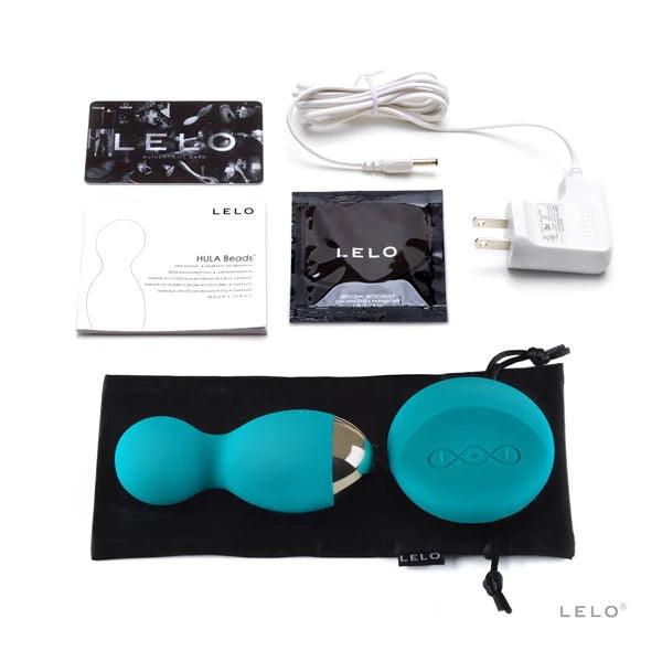 LELO - BADGE BLUE HULA BALLS, 3, EroticEmporium.ro