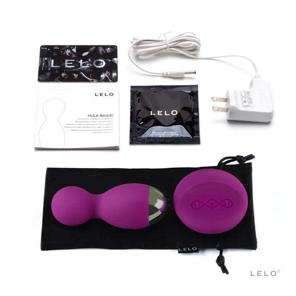 LELO - BADGE HULA BALLS PURPLE, 3, EroticEmporium.ro