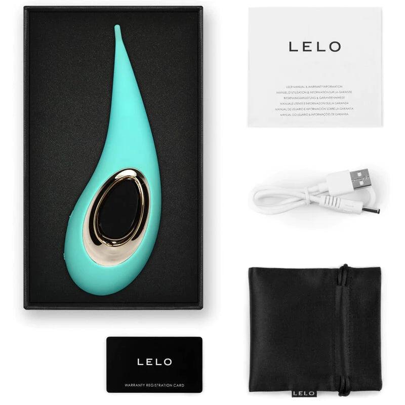 LELO - DOT CLITORIS STIMULATOR - AQUA GREEN, 3, EroticEmporium.ro