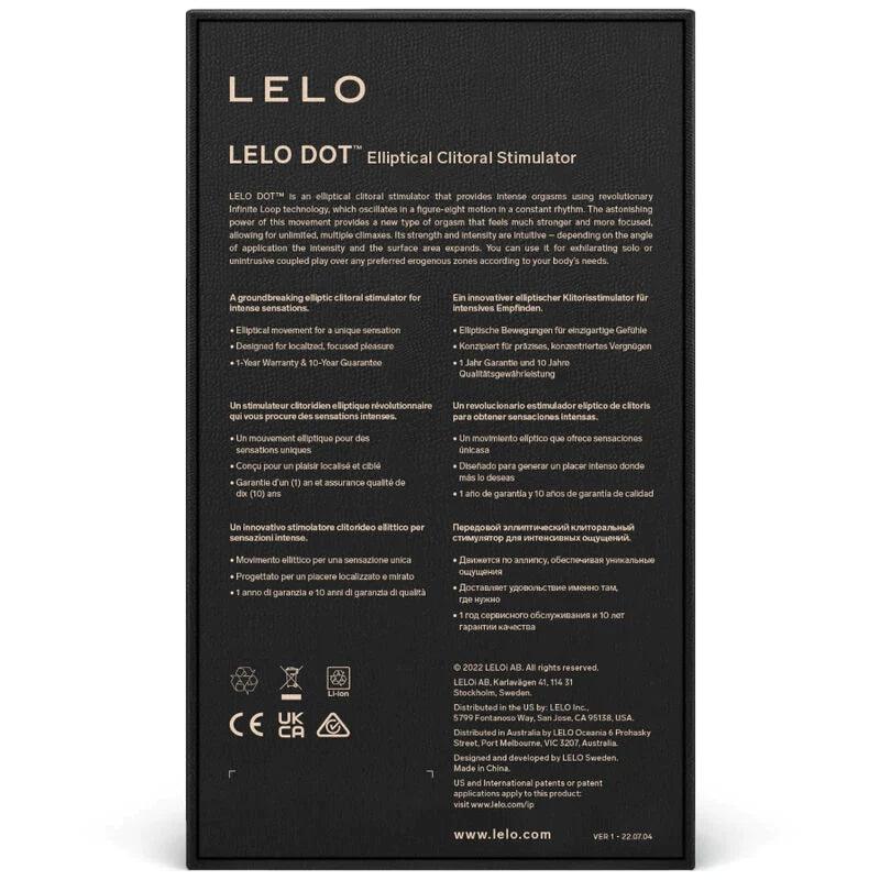 LELO - DOT CLITORIS STIMULATOR - AQUA GREEN, 4, EroticEmporium.ro