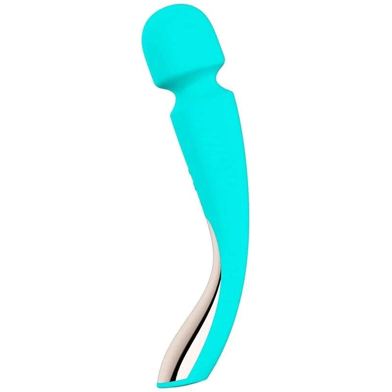 LELO - SMART MEDIUM WAND 2 AQUA GREEN MASSAGER, 3, EroticEmporium.ro