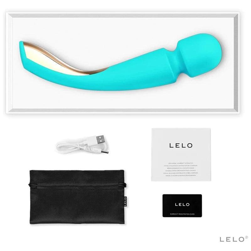 LELO - SMART MEDIUM WAND 2 AQUA GREEN MASSAGER, 5, EroticEmporium.ro