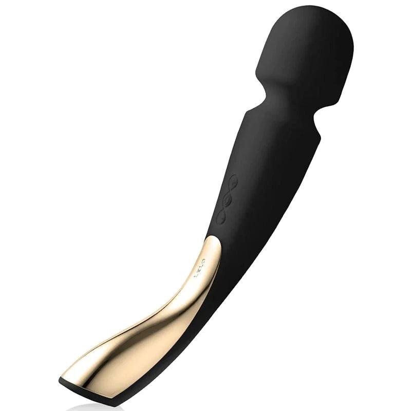 LELO - SMART MEDIUM WAND 2 BLACK MASSAGER, 1, EroticEmporium.ro