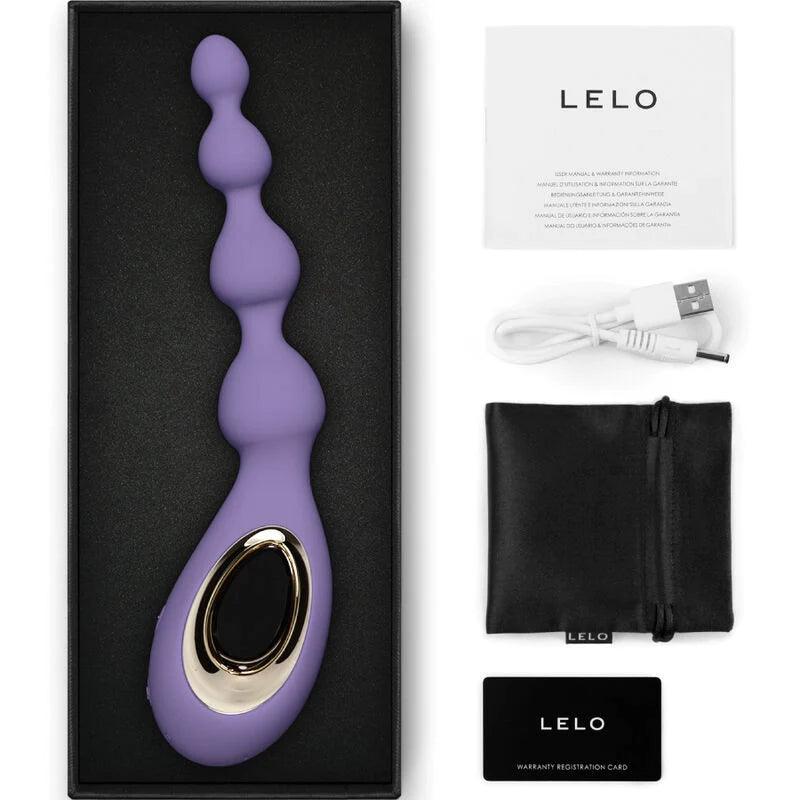 LELO - SORAYA BEADS VIOLET ANAL MASSAGER, 3, EroticEmporium.ro