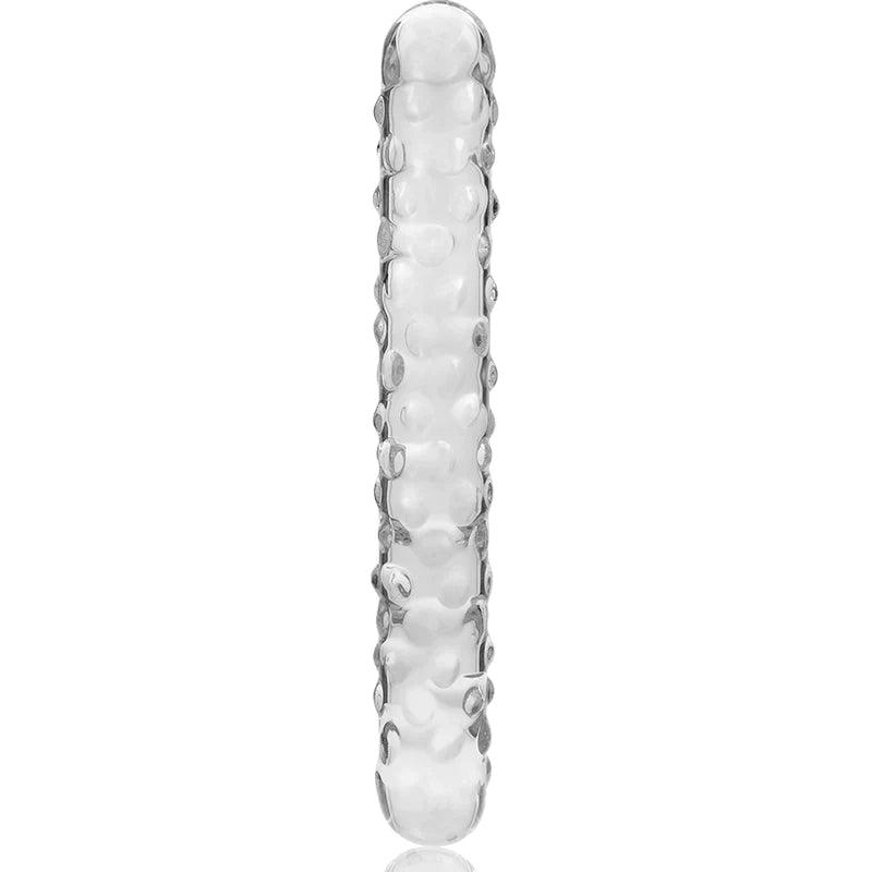 Nebula series by ibiza - model 15 dildo borosilicate glass 185 x 3 cm clear, 3, EroticEmporium.ro