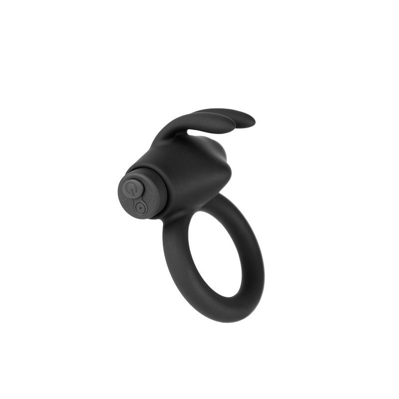 Inel Vibrator USB Reîncărcabil, Silicon, negru, Tardenoche Neptune - Erotic Emporium