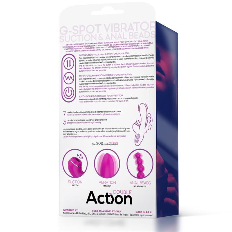 Vibrator, mov, Nox Nineteen Triple Action, Action - Erotic Emporium