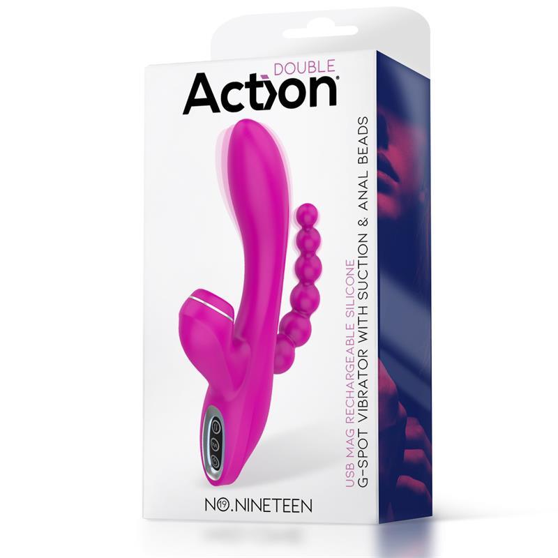 Vibrator, mov, Nox Nineteen Triple Action, Action - Erotic Emporium