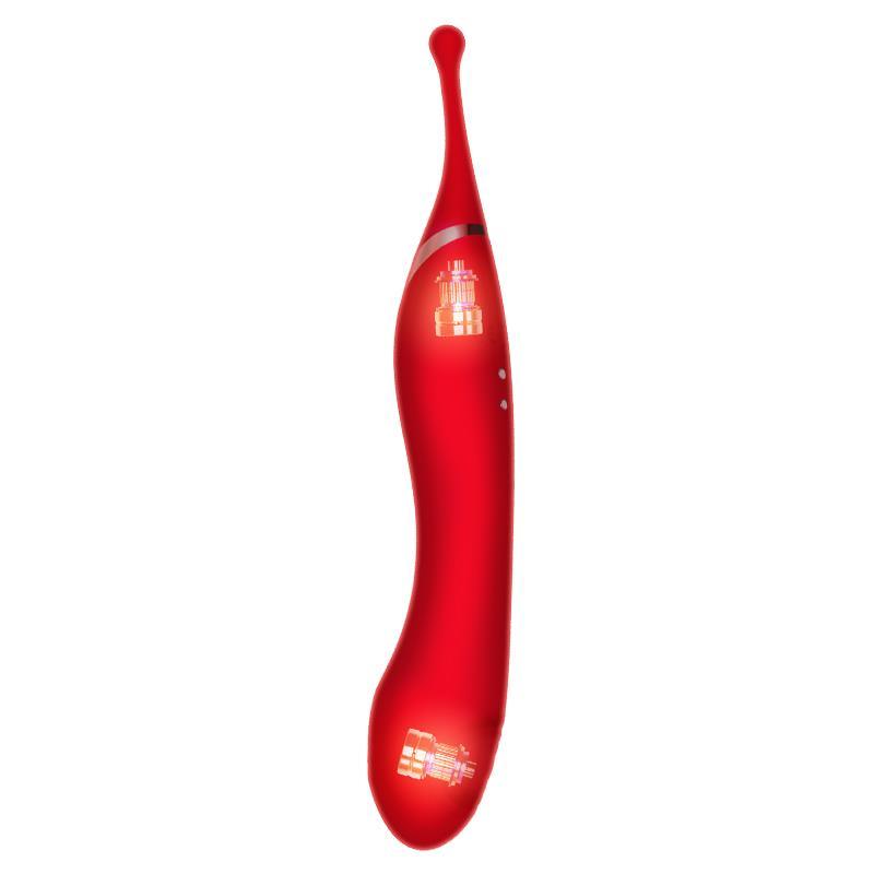 Vibrator clitoris, InToYou Onax Stimulator Double Pulse cu Cap de Vibrație USB - Erotic Emporium