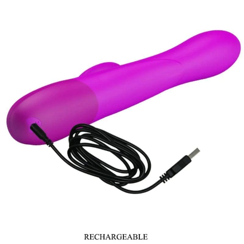 PRETTY LOVE - DEMPSEY RECHARGEABLE INFLATABLE VIBRATOR, 8, EroticEmporium.ro