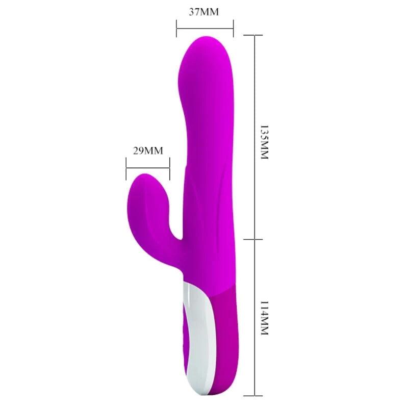 PRETTY LOVE - DEMPSEY RECHARGEABLE INFLATABLE VIBRATOR, 9, EroticEmporium.ro