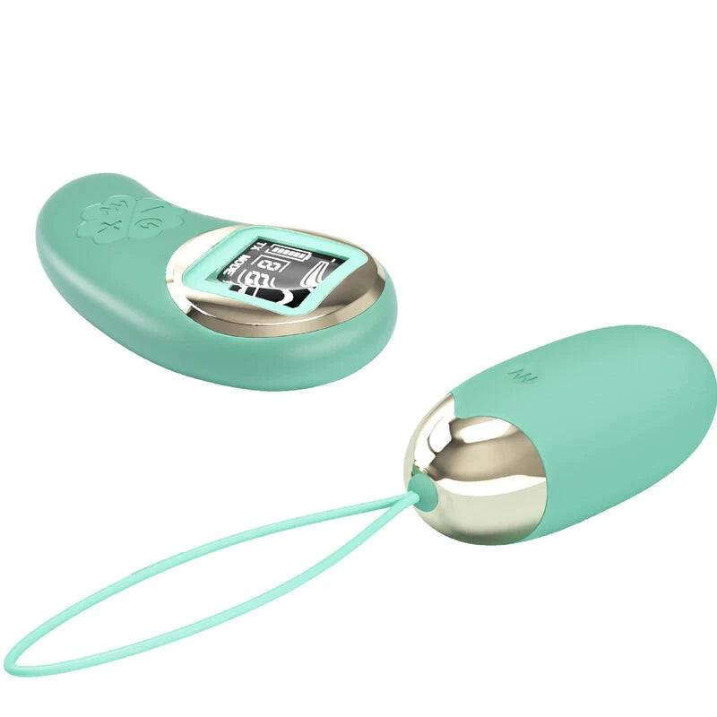 PRETTY LOVE - GREEN REMOTE CONTROL VIBRATING EGG MINE, 2, EroticEmporium.ro