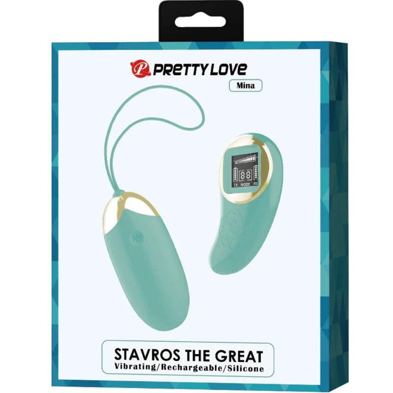 PRETTY LOVE - GREEN REMOTE CONTROL VIBRATING EGG MINE, 6, EroticEmporium.ro