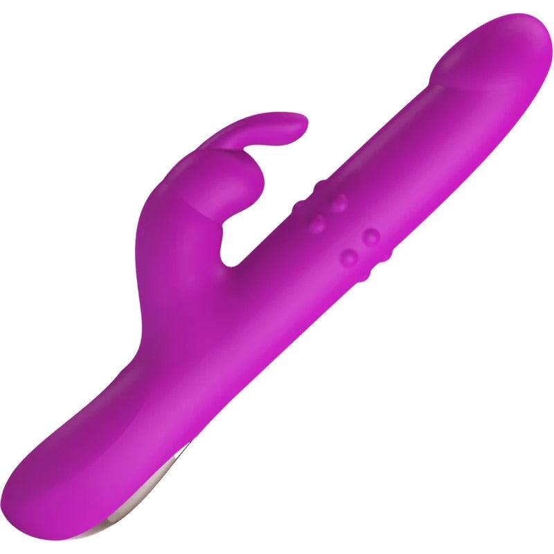 PRETTY LOVE - REESE VIBRATOR WITH PURPLE ROTATION, 1, EroticEmporium.ro