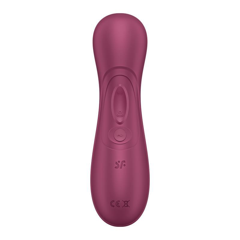 Satisfyer, Vibrator clitoris, plastic, roz, Pro 2 Gene 3 Liquid Air Technology Suction and Vibration App Connect - Erotic Emporium