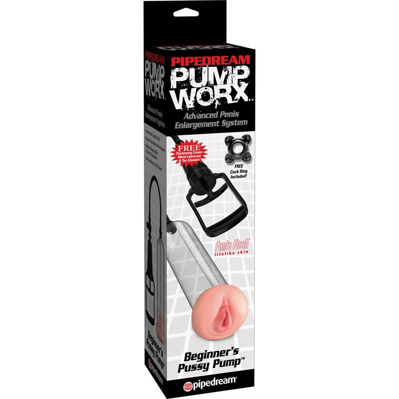 Pompă penis, PipeDream Pump Worx Beginners Pussy Pump - Erotic Emporium