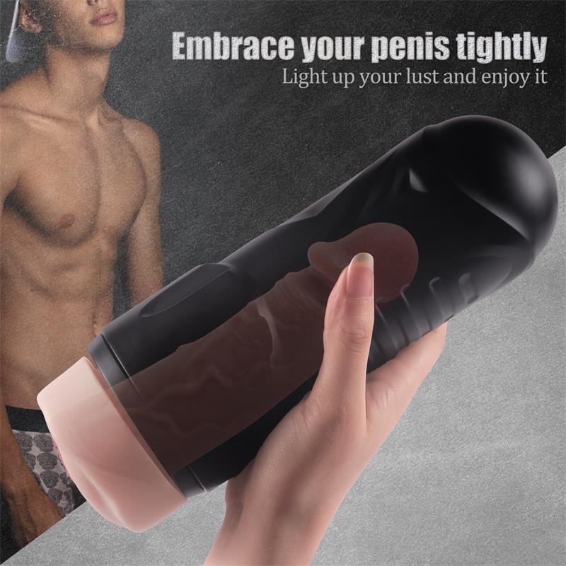 Masturbator penis flashlight, Quella Masturbator Manual Bărbați - Erotic Emporium