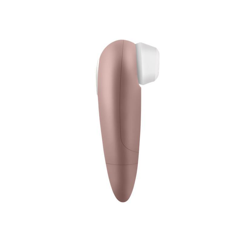 Satisfyer, Air Pulse, stimulator clitoris, silicon, gold, USB, 11 moduri de vibrații - Erotic Emporium